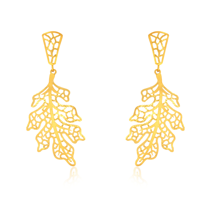 Sheen of Autumn Gold Earrings