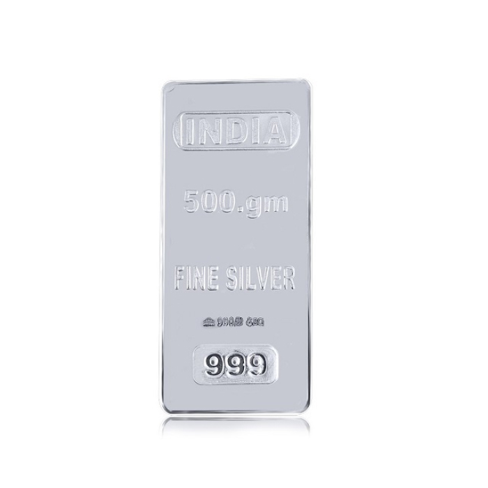 500 g, (999) Pure Silver Precious Bar